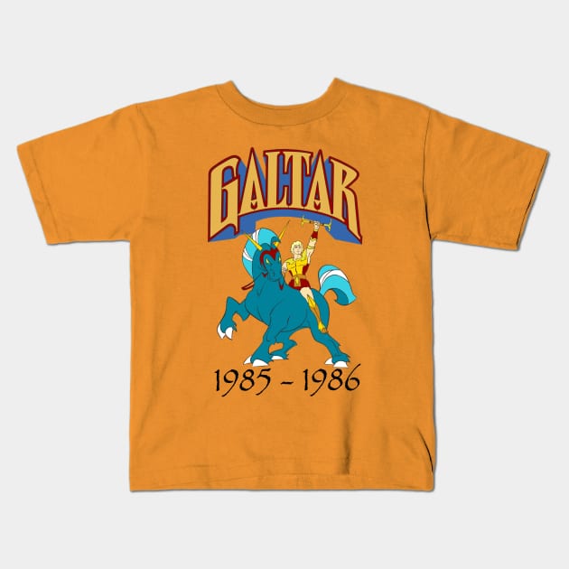 Galtar 85-86 Kids T-Shirt by Ladycharger08